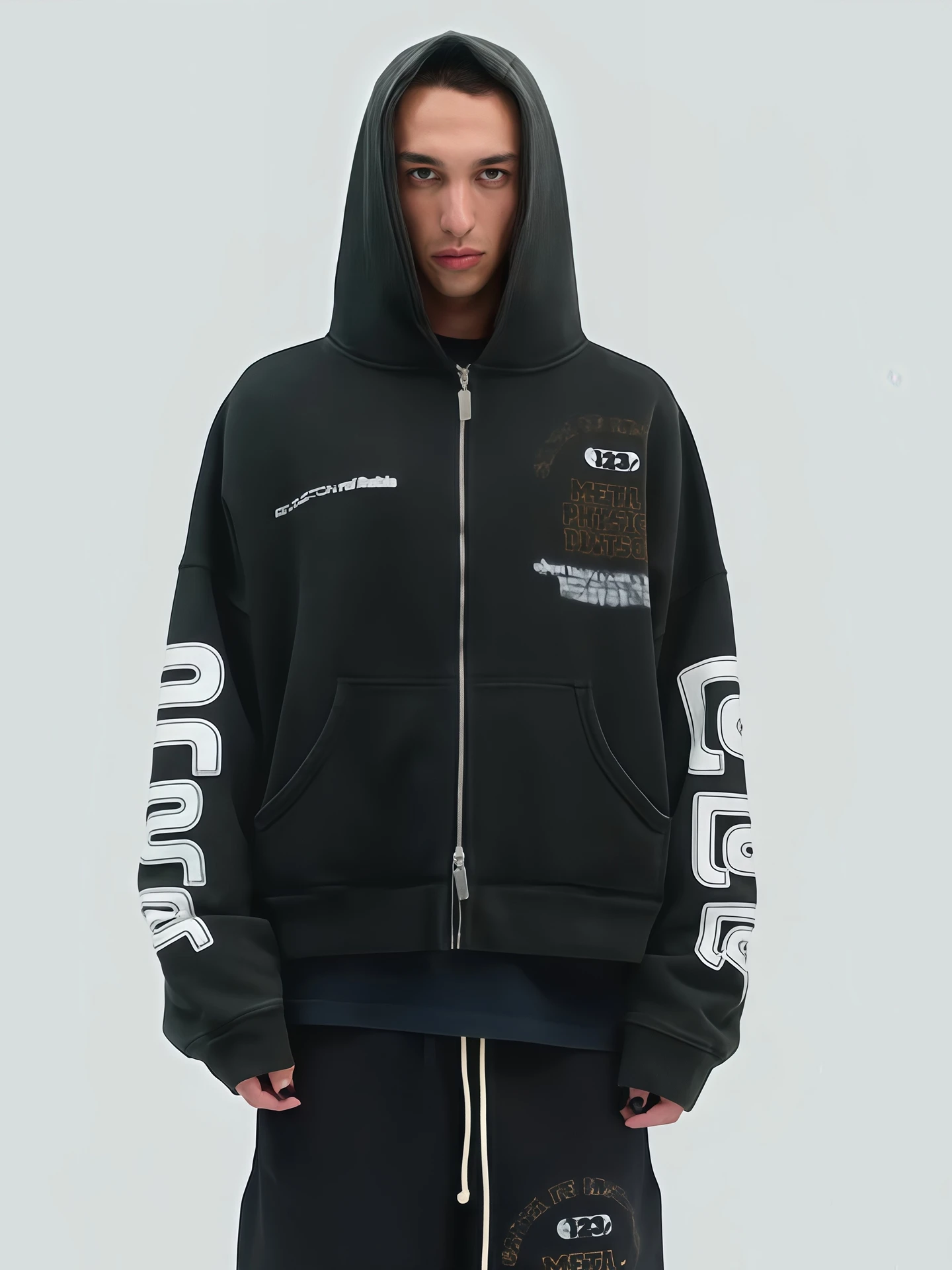 RRR123 VTG Men's Heavyweight American Style Washed Zipper Hoodie Loose Outerwear Casual Long Sleeve Cotton Sweatshirt
RRR123 VTG Men's Heavyweight American Style Washed Zipper Hoodie Loose Outerwear Casual Long Sleeve Cotton Sweatshirt