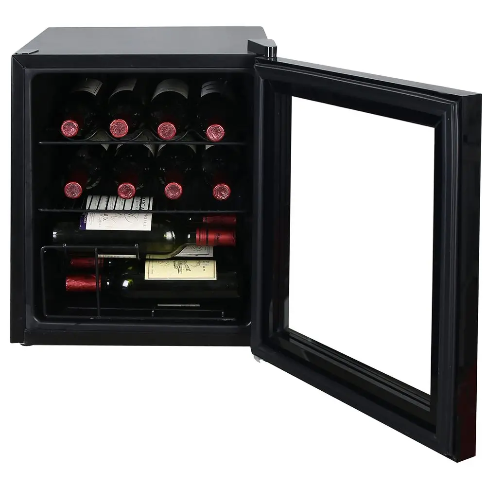 Beverage Refrigerator and Wine Cooler with 15 Bottle 60 Can Capacity, Glass Door, 17Inch Wide Freestanding, Adjustable Thermost
Beverage Refrigerator and Wine Cooler with 15 Bottle 60 Can Capacity, Glass Door, 17Inch Wide Freestanding, Adjustable Thermost