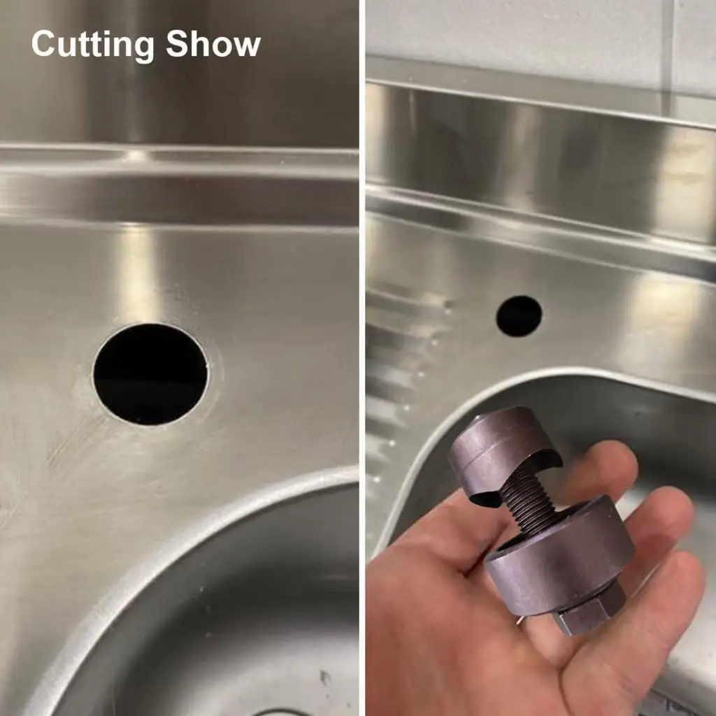 Sheet Metal Hole Punch Cutting Tool High Precision Steel Plate Punch Opener Knockout Punch Hand Punch for Metal Working
Sheet Metal Hole Punch Cutting Tool High Precision Steel Plate Punch Opener Knockout Punch Hand Punch for Metal Working