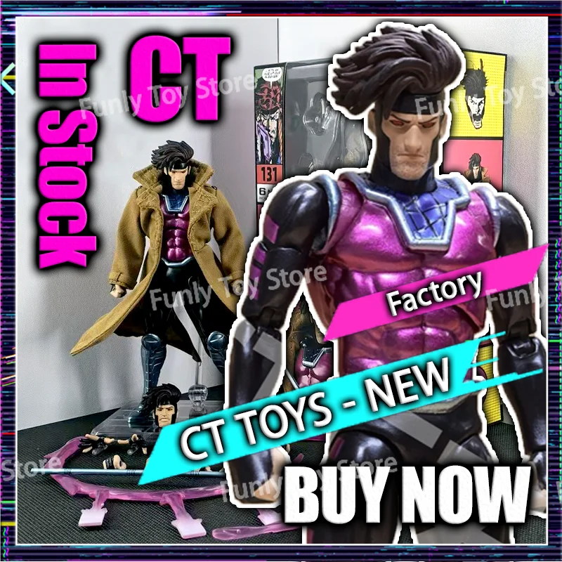 In Stock Ct Toys Gambit Mafex 131 Figure X-Men Wolverine SHF Anime Action Figure Figurine Statue Model Customized Gifts Toys
In Stock Ct Toys Gambit Mafex 131 Figure X-Men Wolverine SHF Anime Action Figure Figurine Statue Model Customized Gifts Toys