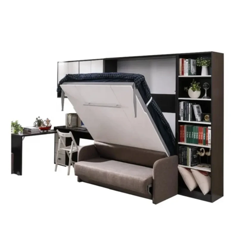 Hot-selling wall bed Multifunctional vertical wall bed Linkage sofa Home folding wall bed
Hot-selling wall bed Multifunctional vertical wall bed Linkage sofa Home folding wall bed