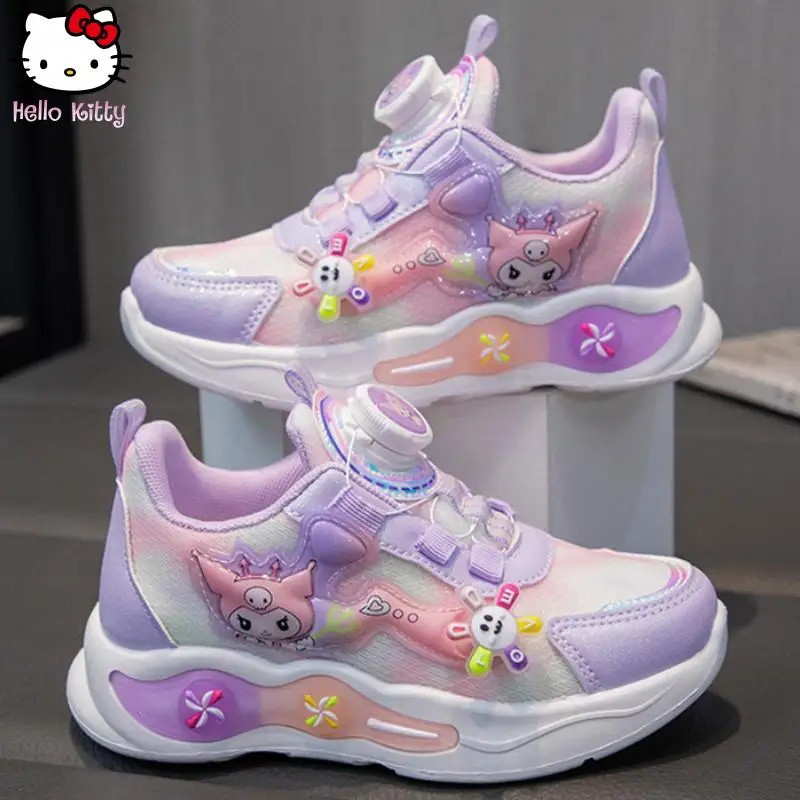 Детские сетчатые кроссовки Hello Kitty Kuromi Sanrio, кавайные весенне-осенние новые кроссовки с героями мультфильмов в стиле аниме, обувь для папы на мягкой подошве
Детские сетчатые кроссовки Hello Kitty Kuromi Sanrio, кавайные весенне-осенние новые кроссовки с героями мультфильмов в стиле аниме, обувь для папы на мягкой подошве