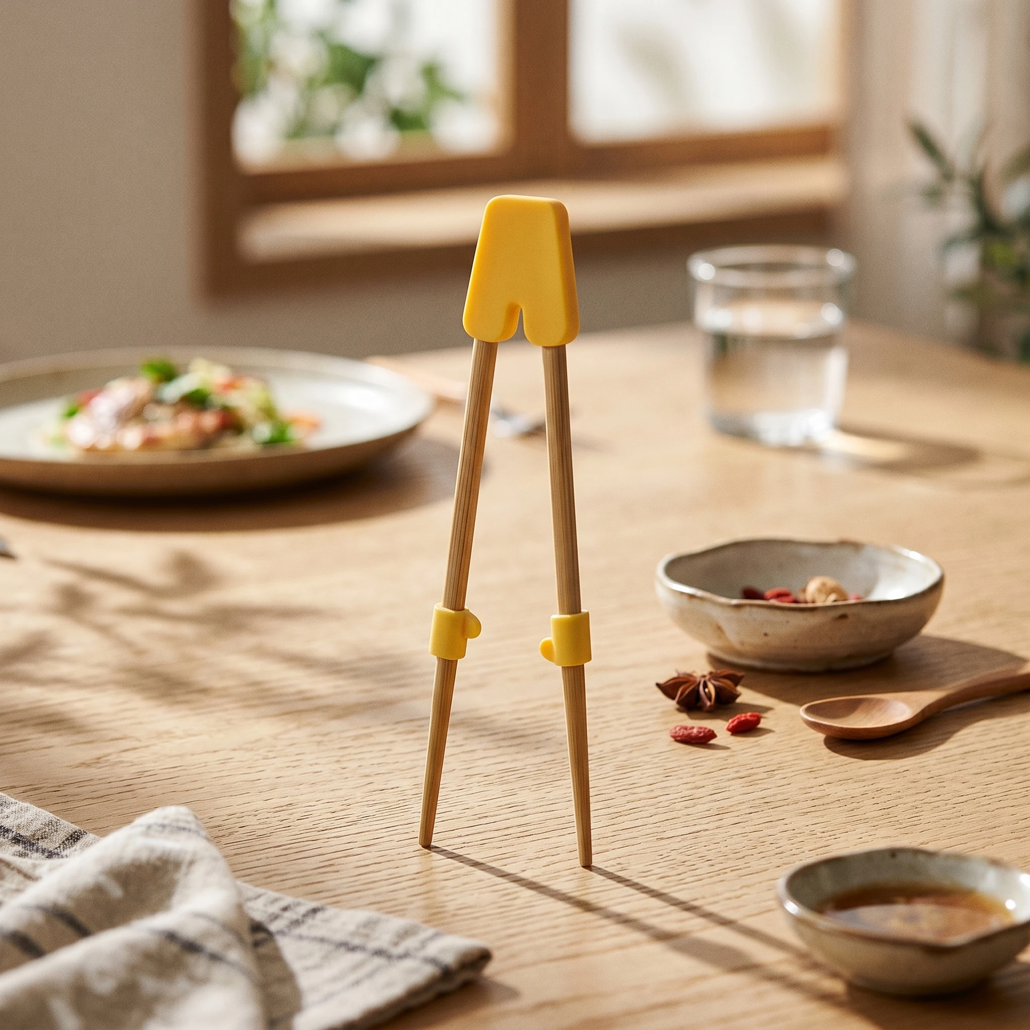 Kids Learning Chopsticks Food Safe Learning Chopsticks Children's Tableware Reusable Phthalate-Free Safe
Kids Learning Chopsticks Food Safe Learning Chopsticks Children's Tableware Reusable Phthalate-Free Safe