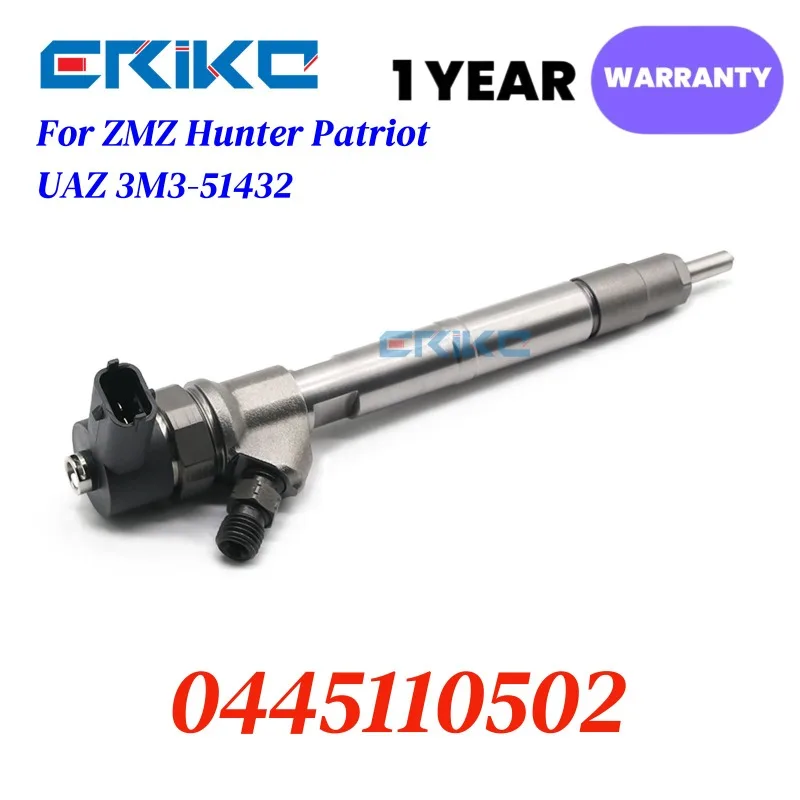 0445110502 Fuel Injector Assembly 0 445 110 502 Fuel Injection 514321112010 Engine Injector for ZMZ Hunter Patriot UAZ 3M3-51432
0445110502 Fuel Injector Assembly 0 445 110 502 Fuel Injection 514321112010 Engine Injector for ZMZ Hunter Patriot UAZ 3M3-51432