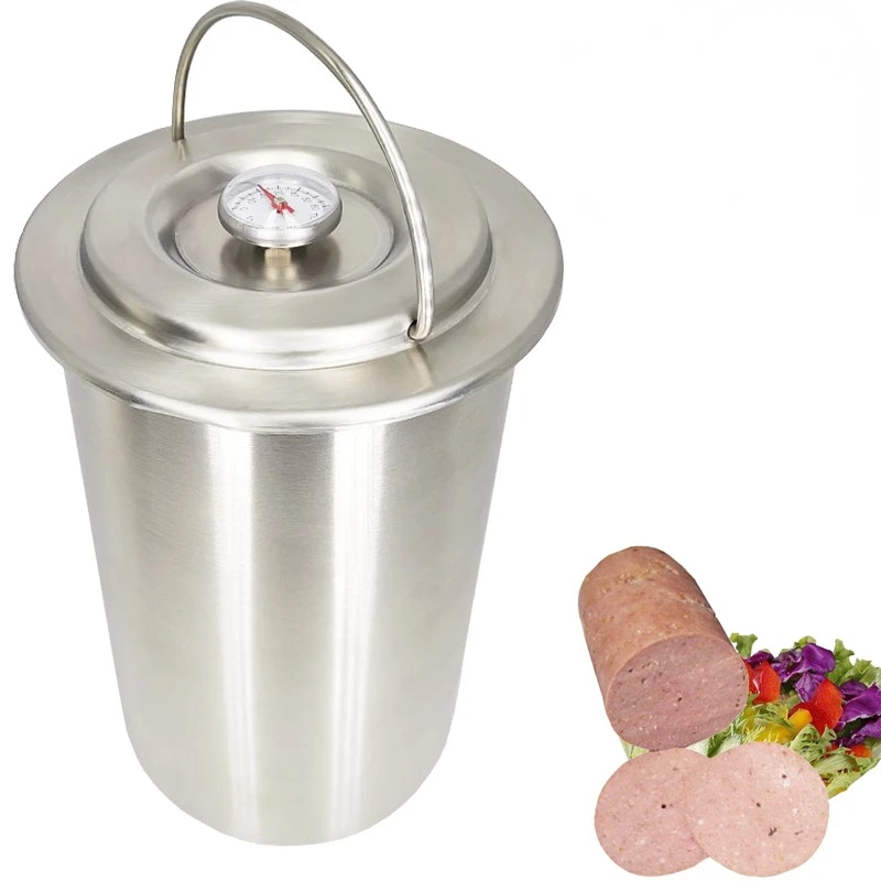 Ham Maker 304 Stainless Steel Meat Press Maker Sandwich with Thermometer Cooking Accessories
Ham Maker 304 Stainless Steel Meat Press Maker Sandwich with Thermometer Cooking Accessories