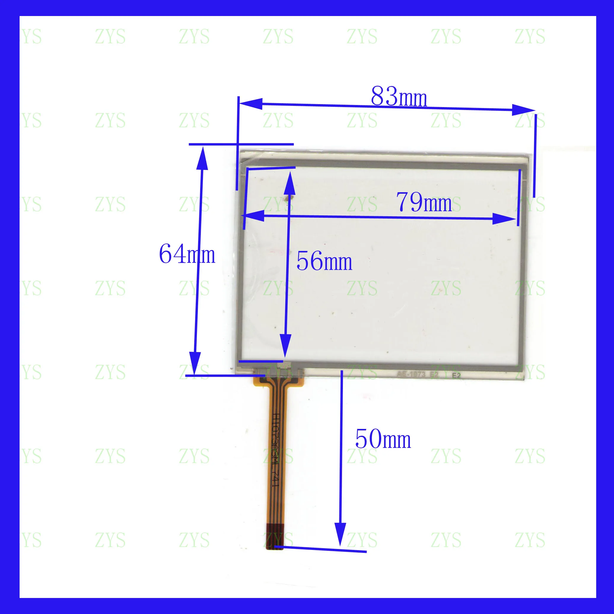 AE1073 NEW 4 line touch screen panel 83*64mm touch glass this is compatible touchsensor AE-1073 83*64
AE1073 NEW 4 line touch screen panel 83*64mm touch glass this is compatible touchsensor AE-1073 83*64