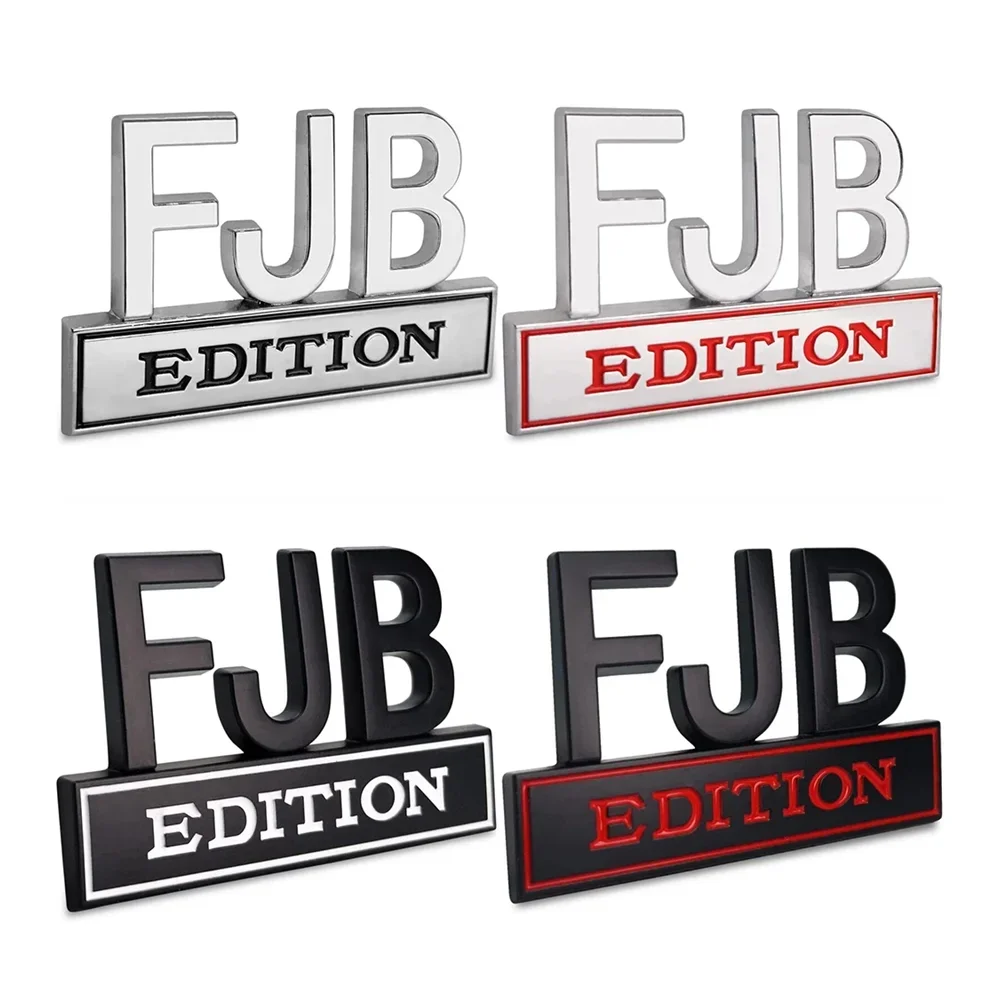 2Pcs Metal FJB Edition Logo Emblem Sticker Door Trunk Rear Tailgate Badge Universal Car Sticker Decor Accessories
2Pcs Metal FJB Edition Logo Emblem Sticker Door Trunk Rear Tailgate Badge Universal Car Sticker Decor Accessories