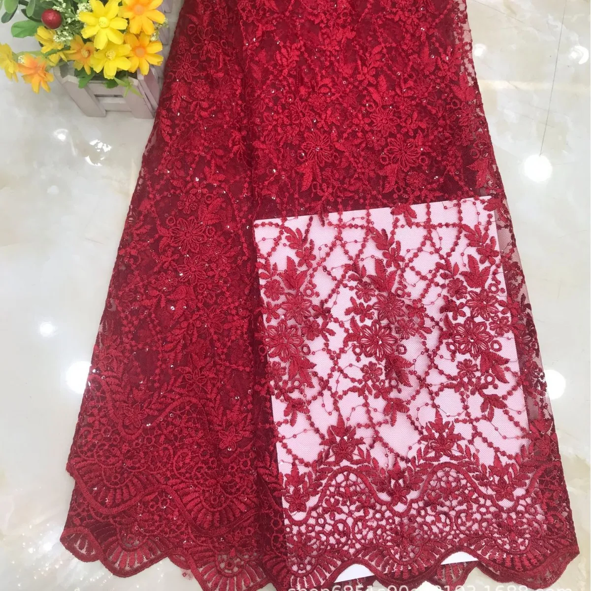 Floral Sequined Lace Fabric,Embroidered Mesh for Wedding Dress Cheongsam PartyGown Women Formal Outfit DIY SewingCraft Material
Floral Sequined Lace Fabric,Embroidered Mesh for Wedding Dress Cheongsam PartyGown Women Formal Outfit DIY SewingCraft Material
