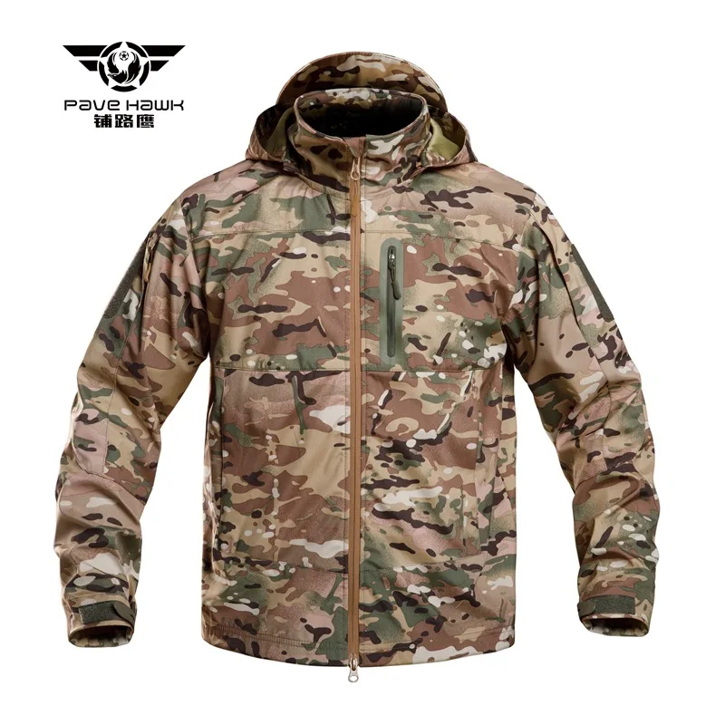 PAVEHAWK Spring coat Outdoor Sports Anti cold clothing Windcheater Long sleeved Camouflage clothes
PAVEHAWK Spring coat Outdoor Sports Anti cold clothing Windcheater Long sleeved Camouflage clothes