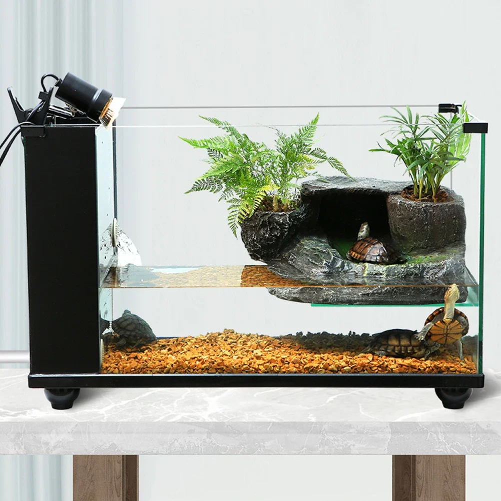 Turtle Basking Platform Hideout Cave House Climbing Platform Resin Tree Rock Aquarium Tank Ornament Landscaping Habitat Decor
Turtle Basking Platform Hideout Cave House Climbing Platform Resin Tree Rock Aquarium Tank Ornament Landscaping Habitat Decor