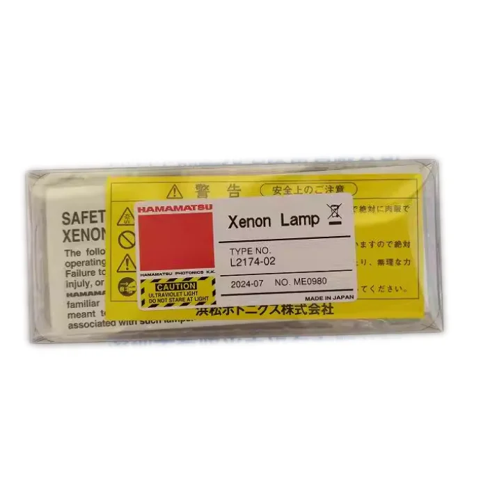 HAMAMATSU Fused Silica Super-Quiet Xeon Lamp L2174-02 75W for Microscopes and Analytical Systems Original New Available in Stock
HAMAMATSU Fused Silica Super-Quiet Xeon Lamp L2174-02 75W for Microscopes and Analytical Systems Original New Available in Stock