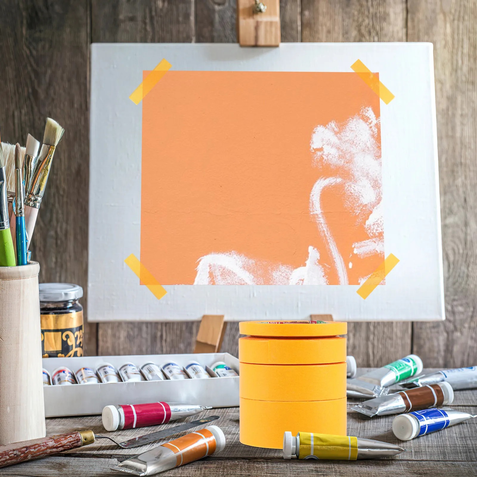 Набор из 4 рулонов тонкой малярной ленты (6 мм, 12 мм, 18 мм, 24 мм) из васи-бумаги для DIY-проектов, автомобильной покраски, точной окантовки и аккуратной линии рисования
Набор из 4 рулонов тонкой малярной ленты (6 мм, 12 мм, 18 мм, 24 мм) из васи-бумаги для DIY-проектов, автомобильной покраски, точной окантовки и аккуратной линии рисования