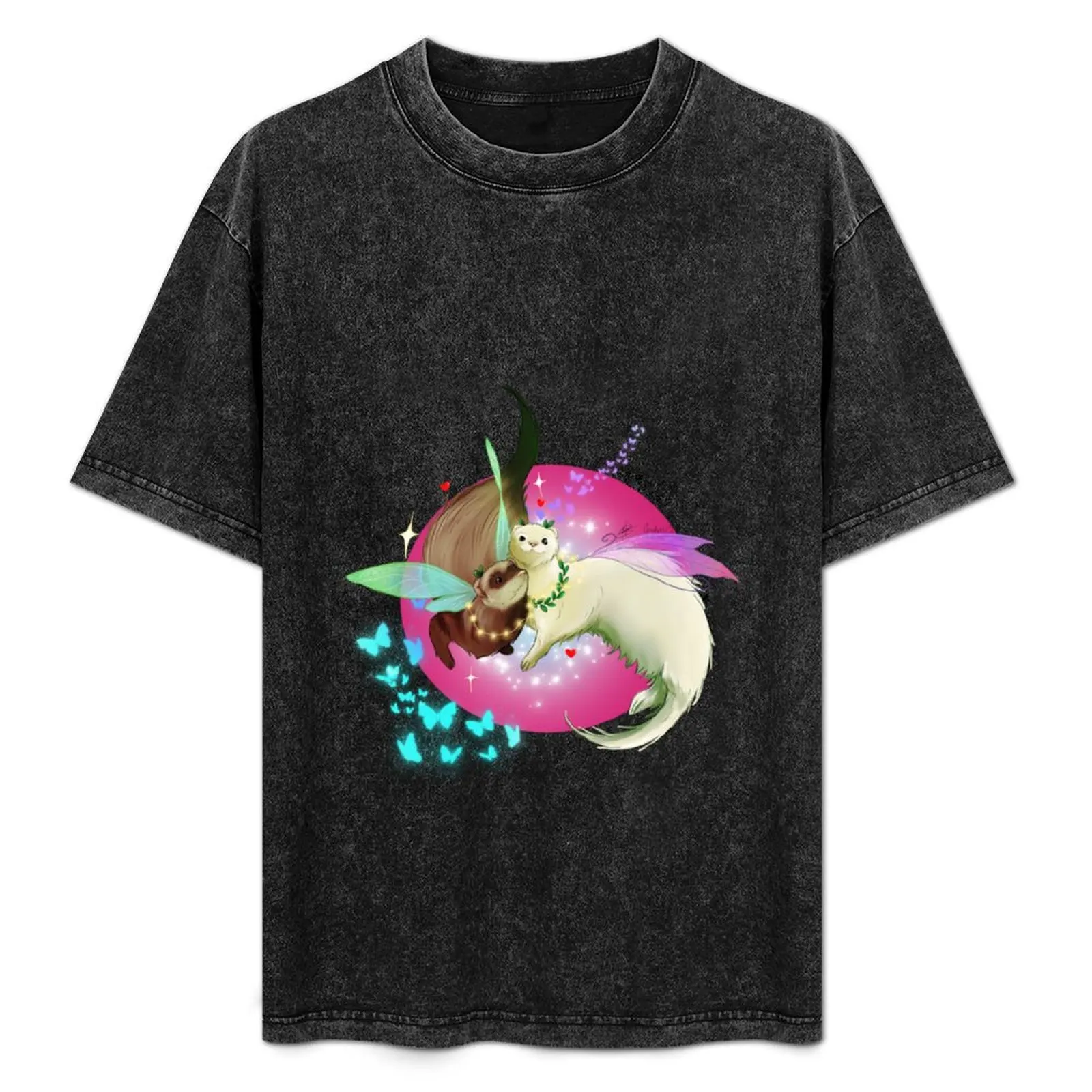 Fae Ferrets T-Shirt summer clothes football t shirt anime stuff graphic t shirts Men's cotton t-shirt
Fae Ferrets T-Shirt summer clothes football t shirt anime stuff graphic t shirts Men's cotton t-shirt
