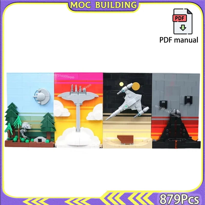 Tales of a Galaxy Model MOC Building Block Star Planed Bricks Toy Bricks Creative Gift for Boys Girls
Tales of a Galaxy Model MOC Building Block Star Planed Bricks Toy Bricks Creative Gift for Boys Girls