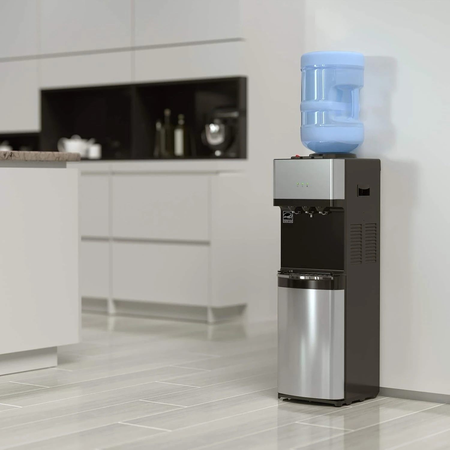 Limited Edition Top Loading Water Cooler Dispenser Hot & Cold Water, Child Safety Lock, Holds 3 or 5 Gallon Bottles UL/Energy
Limited Edition Top Loading Water Cooler Dispenser Hot & Cold Water, Child Safety Lock, Holds 3 or 5 Gallon Bottles UL/Energy