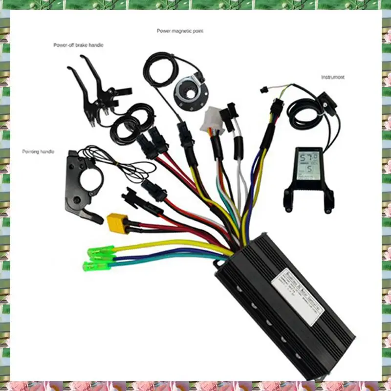 30A Tri-Mode Controller Set 36V 48V 1000W For Electric Bike Motor Conversion Kit With S830 Display Thumb Throttle
30A Tri-Mode Controller Set 36V 48V 1000W For Electric Bike Motor Conversion Kit With S830 Display Thumb Throttle