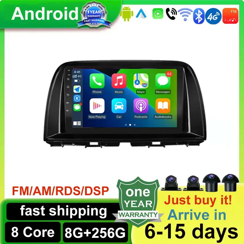CARPLAY DPS Android 14 For Mazda CX5 2012 - 2015 Car Radio Multimedia Stereo Player WiFi GPS Navigation NO DVD 2 Did
CARPLAY DPS Android 14 For Mazda CX5 2012 - 2015 Car Radio Multimedia Stereo Player WiFi GPS Navigation NO DVD 2 Did