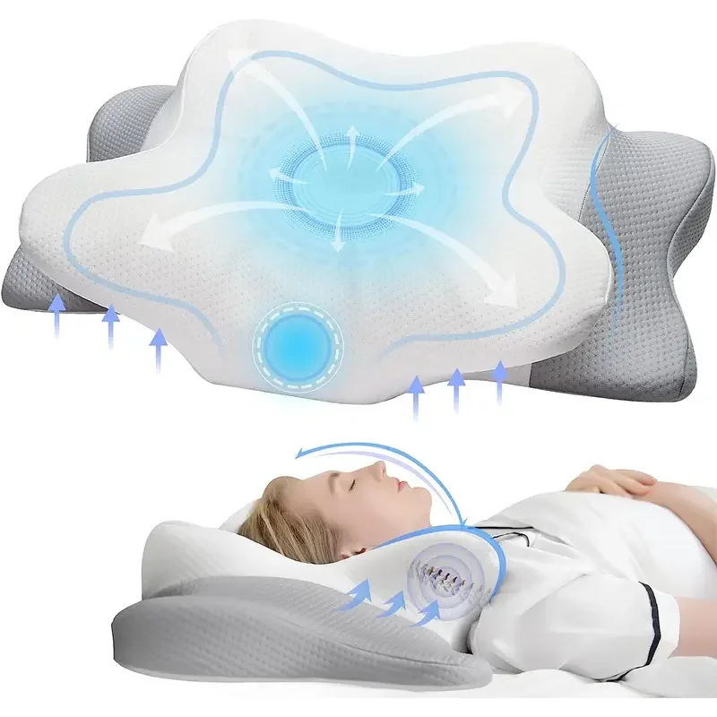 Odorless Orthopedic Pillow For Neck And Shoulder Pain Memory Foam Neck Pillow Ergonomic Sleeping Cervical Pillow
Odorless Orthopedic Pillow For Neck And Shoulder Pain Memory Foam Neck Pillow Ergonomic Sleeping Cervical Pillow