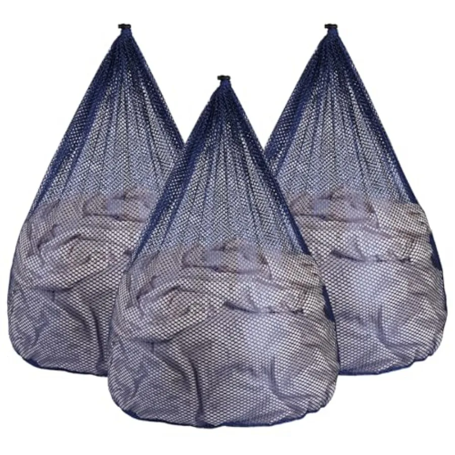 Mesh Laundry Bags Washing Machine Mesh Wash Bags for Delicates Clothes, Bed Linen, Toys with Drawstring Closure Sturdy 3 XXLarg
Mesh Laundry Bags Washing Machine Mesh Wash Bags for Delicates Clothes, Bed Linen, Toys with Drawstring Closure Sturdy 3 XXLarg