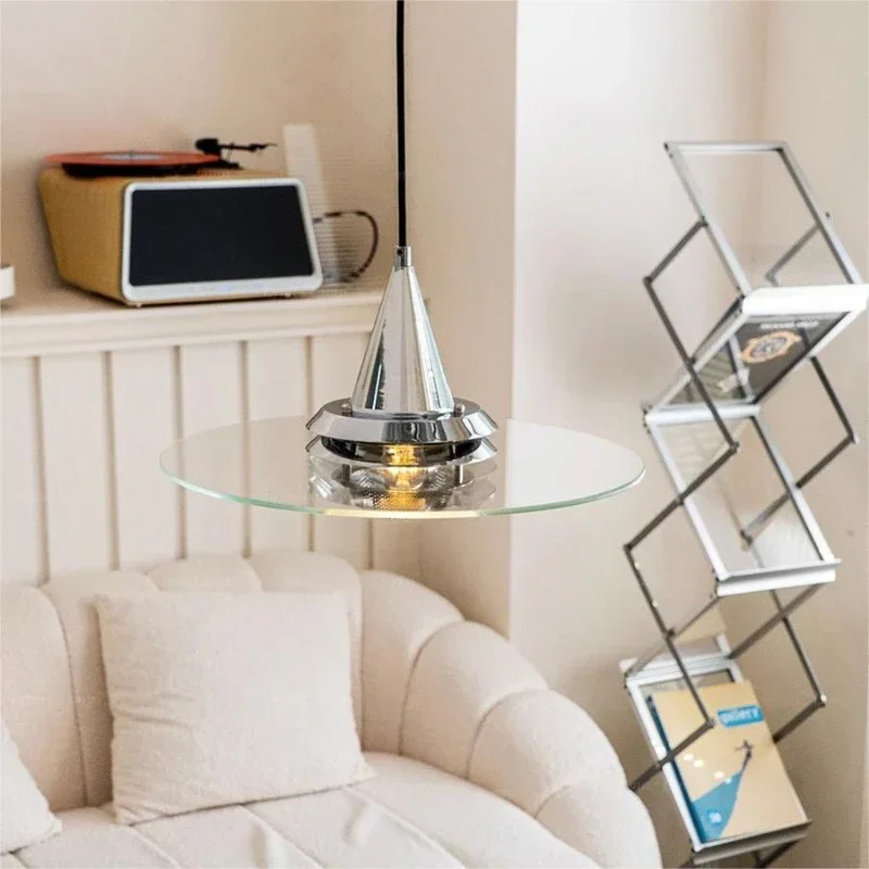 SANDYHA Modern Minimalist Chandelier Dining room, Study, Living Room, Bedroom, Bar Counter, Hotel Glass Flying Disc Ceiling Lamp
SANDYHA Modern Minimalist Chandelier Dining room, Study, Living Room, Bedroom, Bar Counter, Hotel Glass Flying Disc Ceiling Lamp