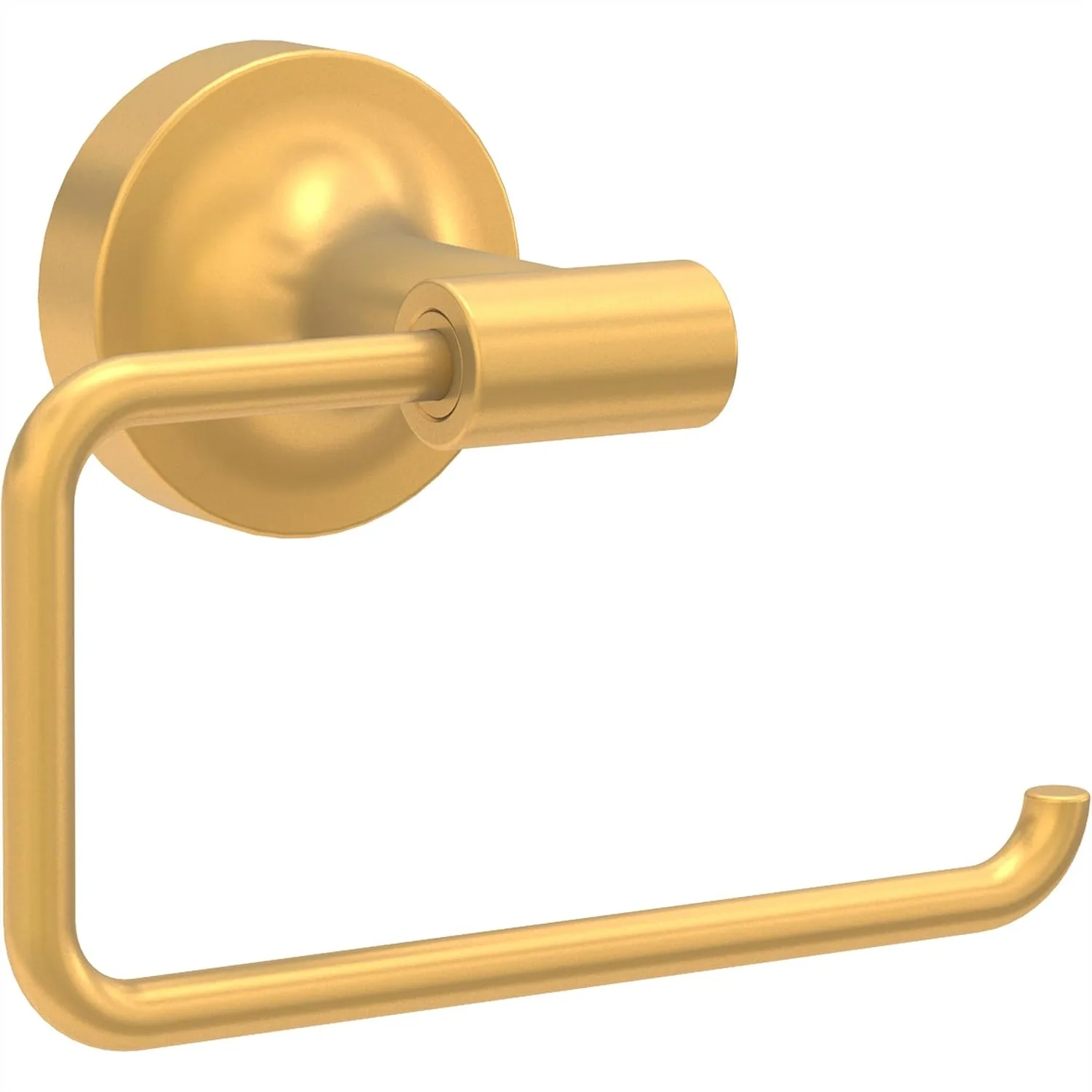 Wall Mount Toilet Paper Holder with Satin Gold Finish, Single Post Tissue Roll for Bathroom
Wall Mount Toilet Paper Holder with Satin Gold Finish, Single Post Tissue Roll for Bathroom