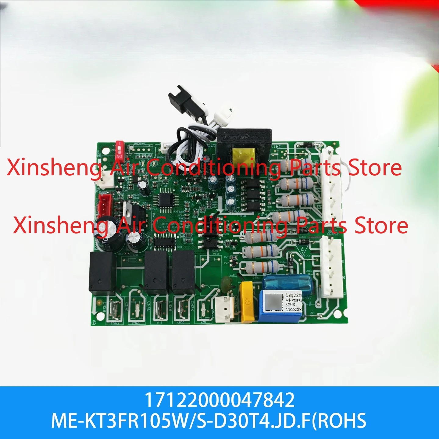 Applicable to air conditioning indoor unit main board ME-KT3FR105W/S-D30T4.JD.F circuit board
Applicable to air conditioning indoor unit main board ME-KT3FR105W/S-D30T4.JD.F circuit board