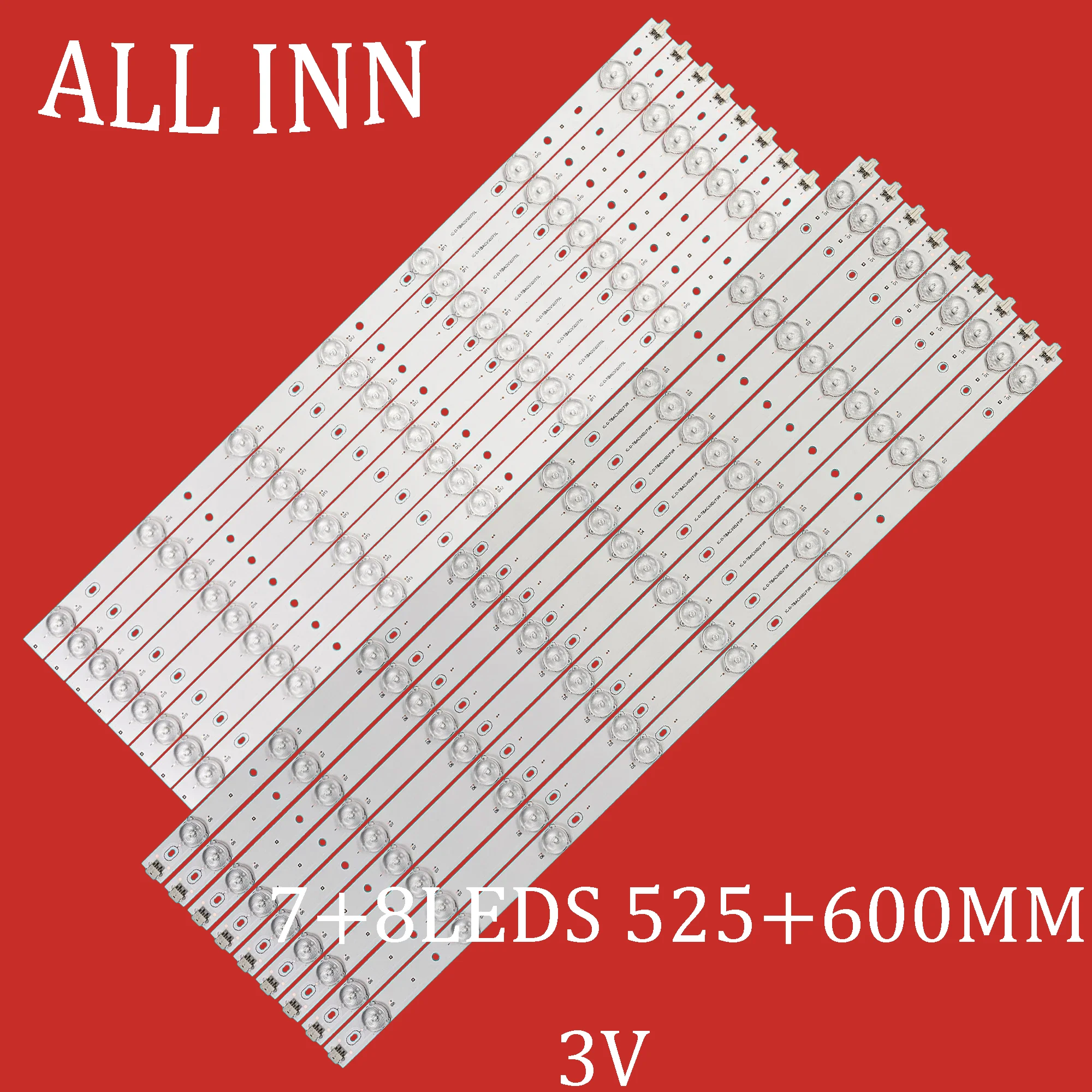 LED BackLight Strip For 55PFG7109/78 55PFT6569/60 55PFG6809/78 55PFK6559/12 55PFK6409 TPT550H2-DUKSGK IC-D-TBAC55D275R
LED BackLight Strip For 55PFG7109/78 55PFT6569/60 55PFG6809/78 55PFK6559/12 55PFK6409 TPT550H2-DUKSGK IC-D-TBAC55D275R