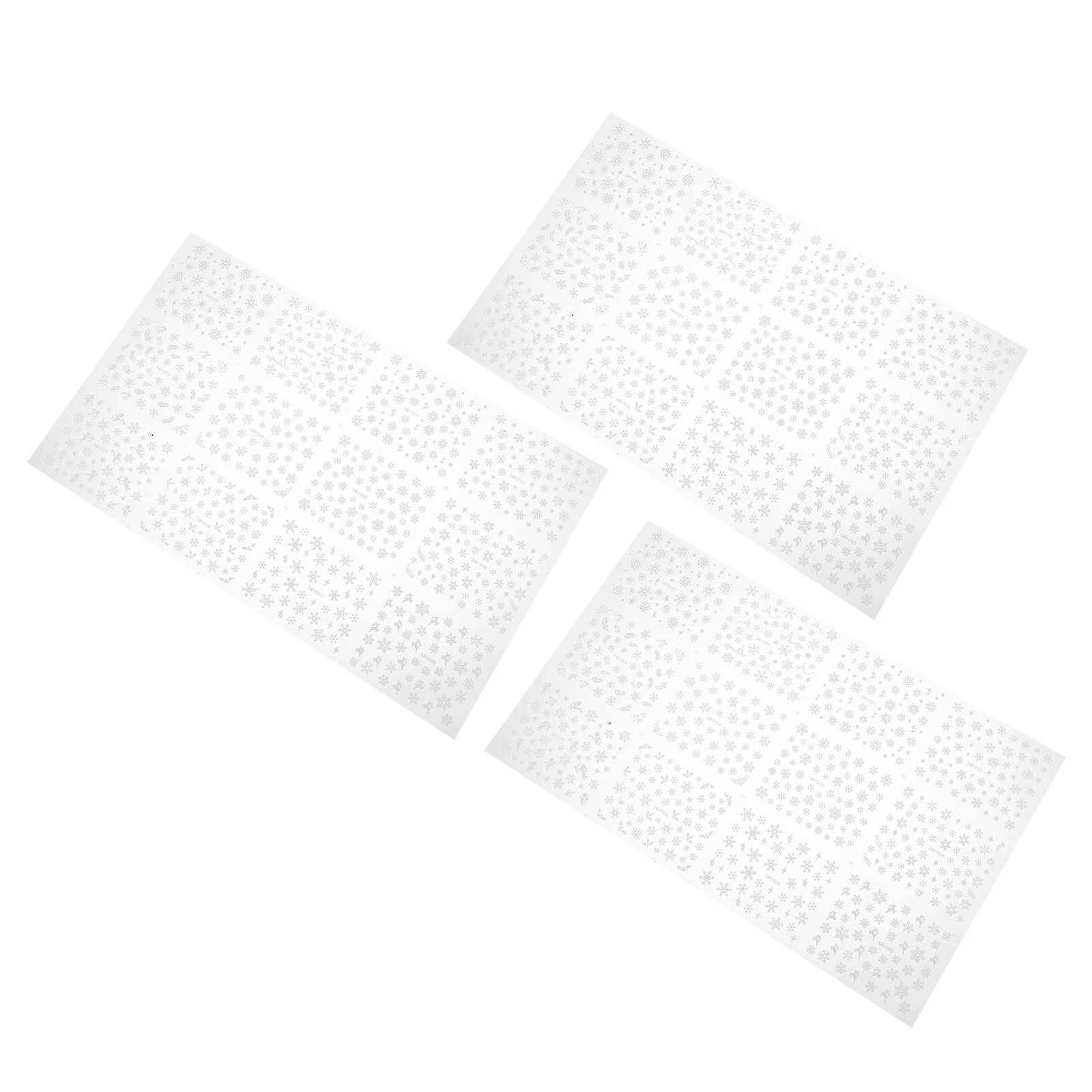 Nail Stickers 3 Sheets Self Adhesive Snowflake Transfer for Nails Holiday Decals Xmas Nail Designs DIY Salon Christmas
Nail Stickers 3 Sheets Self Adhesive Snowflake Transfer for Nails Holiday Decals Xmas Nail Designs DIY Salon Christmas
