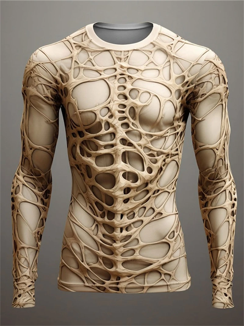 3D Print Skeleton Skulls Pattern T Shirts Men Long Sleeve Casual Fashion T-shirt Top Sweatshirt Breathable Streetwear Tees
3D Print Skeleton Skulls Pattern T Shirts Men Long Sleeve Casual Fashion T-shirt Top Sweatshirt Breathable Streetwear Tees