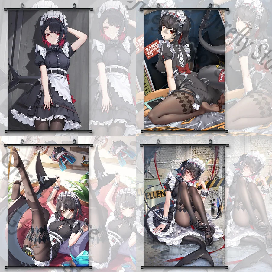 Hang A Picture Wall Painting Zenless Zone Zero Bedroom Mural Ambitus Anime Ellen Joe Poster Decorate Placard Wallpaper Gift
Hang A Picture Wall Painting Zenless Zone Zero Bedroom Mural Ambitus Anime Ellen Joe Poster Decorate Placard Wallpaper Gift
