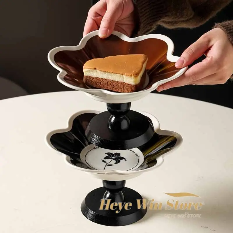 High Footed Plate Ceramic Japanese Style Exquisite Small Fruit Platter Snack Plates Office Tea Dish Restaurant Hotel Tableware
High Footed Plate Ceramic Japanese Style Exquisite Small Fruit Platter Snack Plates Office Tea Dish Restaurant Hotel Tableware