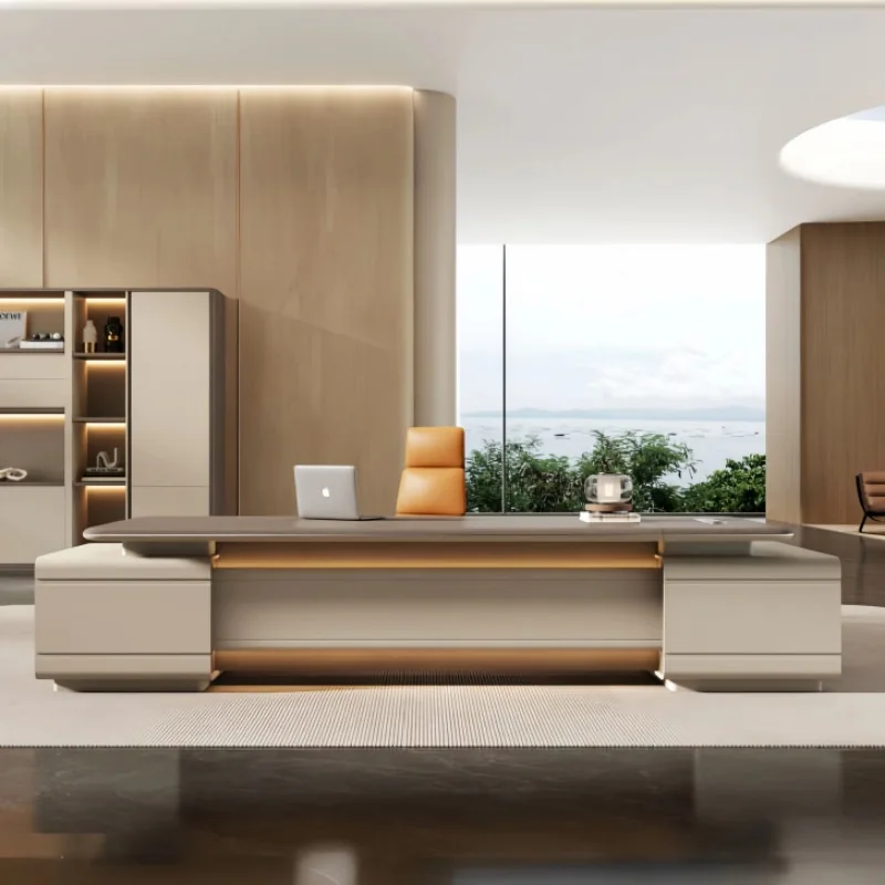Boss Executive Italian-Style CEO General Manager High-End Modern Contemporary Durable Wood Desk For Commercial Home Office Use
Boss Executive Italian-Style CEO General Manager High-End Modern Contemporary Durable Wood Desk For Commercial Home Office Use