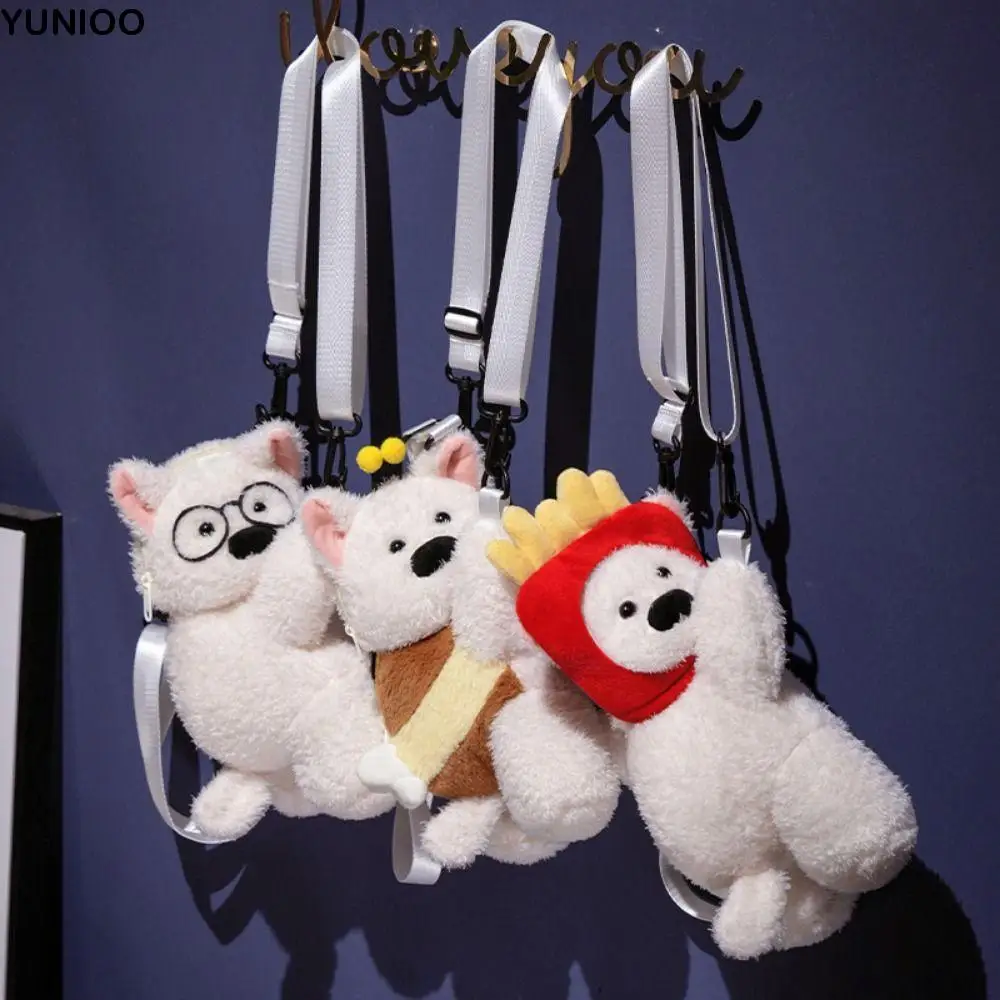Honeybee Puppy Plush Backpack Glasses PP Cotton Puppy Plush Handbag French Fries Adjustable Straps Cartoon Peripheral Daypack
Honeybee Puppy Plush Backpack Glasses PP Cotton Puppy Plush Handbag French Fries Adjustable Straps Cartoon Peripheral Daypack