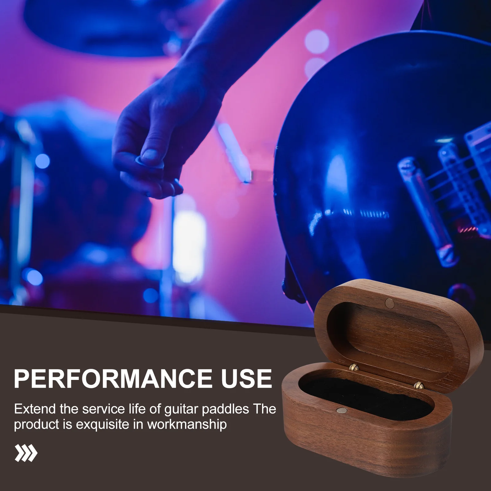 1 pc Guitar Picks Storage Box Coffee Color Durable Thick Portable Plectrum Case Small Body Large Space Picks Organizer Box
1 pc Guitar Picks Storage Box Coffee Color Durable Thick Portable Plectrum Case Small Body Large Space Picks Organizer Box