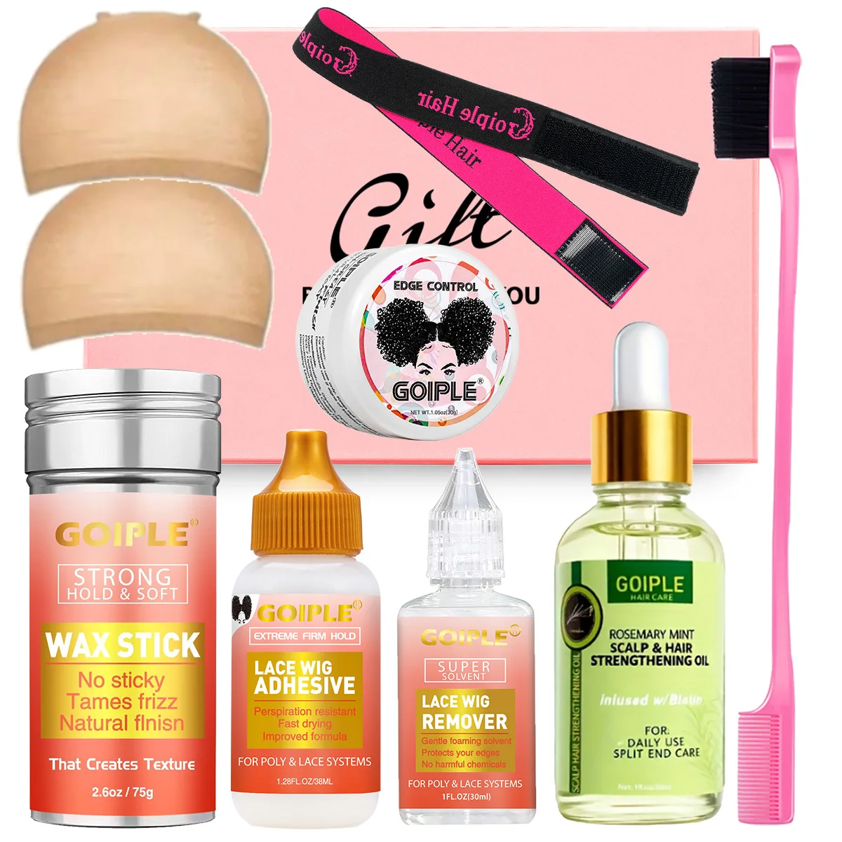 Водостойкий гель-воск для укладки и фиксации волос, придающий гладкость, для черных волос, клей для кружевных париков с маслом розмарина
Водостойкий гель-воск для укладки и фиксации волос, придающий гладкость, для черных волос, клей для кружевных париков с маслом розмарина