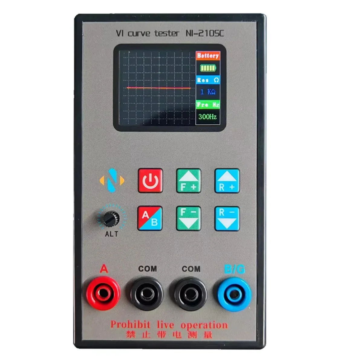 A002 Portable VI Curve Tester Dual-Channel VI Curve Tester 18 Gear Frequency Adjustable Circuit Board
A002 Portable VI Curve Tester Dual-Channel VI Curve Tester 18 Gear Frequency Adjustable Circuit Board