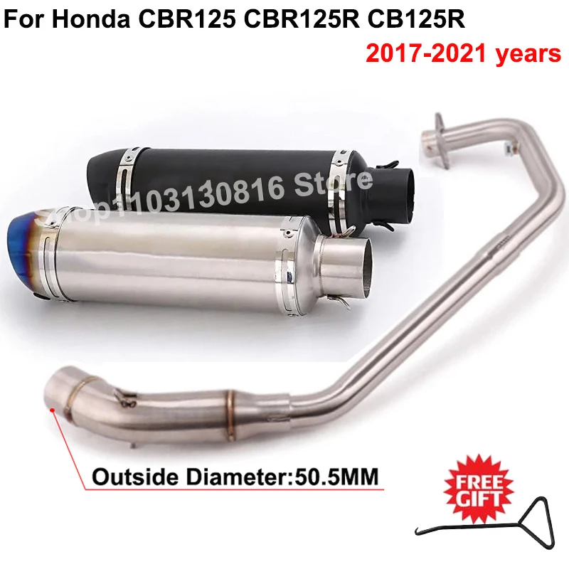 Для Honda CBR125 CBR125R CB125R CBR 125 125R 2017-2021 мотоциклетные выхлопные системы, глушитель, передняя средняя соединительная труба
Для Honda CBR125 CBR125R CB125R CBR 125 125R 2017-2021 мотоциклетные выхлопные системы, глушитель, передняя средняя соединительная труба