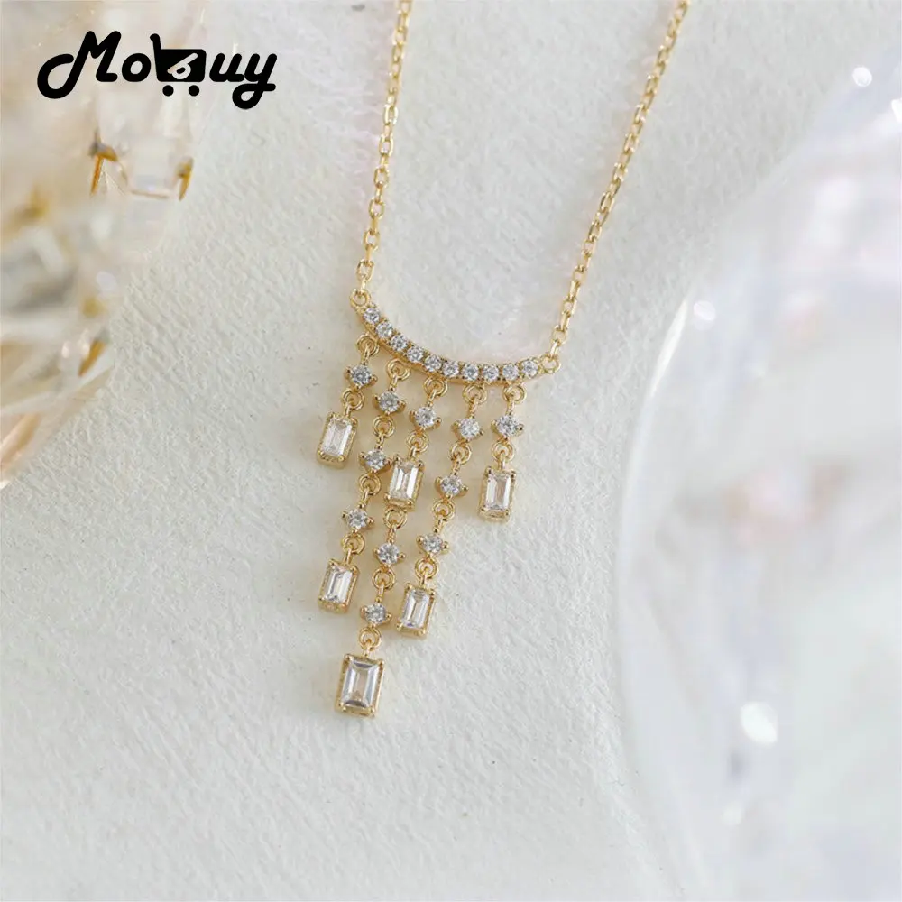 MOBUY винтажное блестящее ожерелье с кисточкой для женщин, изысканное элегантное ожерелье из стерлингового серебра 925 пробы, позолоченное 14 К, ювелирное изделие, подарок
MOBUY винтажное блестящее ожерелье с кисточкой для женщин, изысканное элегантное ожерелье из стерлингового серебра 925 пробы, позолоченное 14 К, ювелирное изделие, подарок