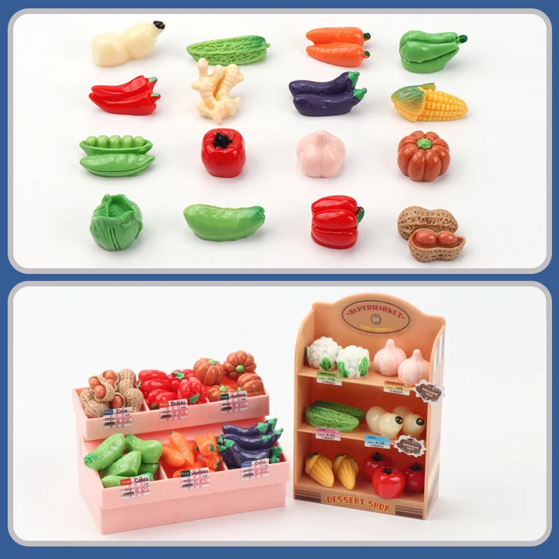 18 шт. мини-имитация овощей микро-пейзаж креативные декоративные фрукты и овощи ролевые игры игрушки
18 шт. мини-имитация овощей микро-пейзаж креативные декоративные фрукты и овощи ролевые игры игрушки
