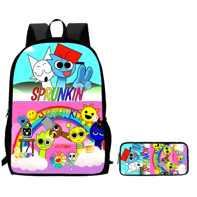 15inch Rhythm Box Student School Bag Pen Case Set Boys and Girls Backpack Two-Piece Set Children's Gift
15inch Rhythm Box Student School Bag Pen Case Set Boys and Girls Backpack Two-Piece Set Children's Gift