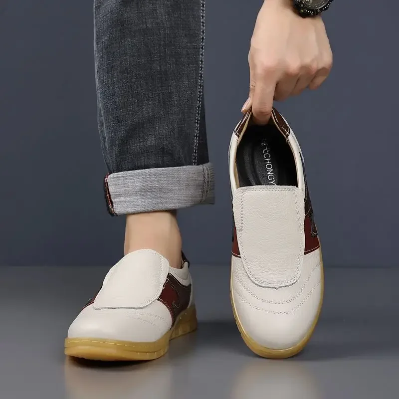 Оксфорды, цветные мокасины, мужская повседневная обувь, нескользящая обувь для взрослых, социальная мода из искусственной кожи, распродажа 2025, трендовая мужская кожаная обувь в стиле ретро
Оксфорды, цветные мокасины, мужская повседневная обувь, нескользящая обувь для взрослых, социальная мода из искусственной кожи, распродажа 2025, трендовая мужская кожаная обувь в стиле ретро