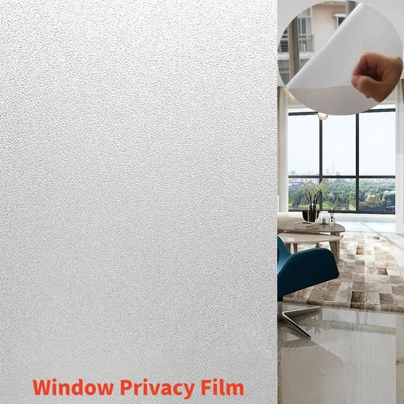 Window Privacy Film Frosted Glass Electrostatic Sticker PVC Cover Window Wallpaper Suitable for Home Office Bathroom Decoration
Window Privacy Film Frosted Glass Electrostatic Sticker PVC Cover Window Wallpaper Suitable for Home Office Bathroom Decoration