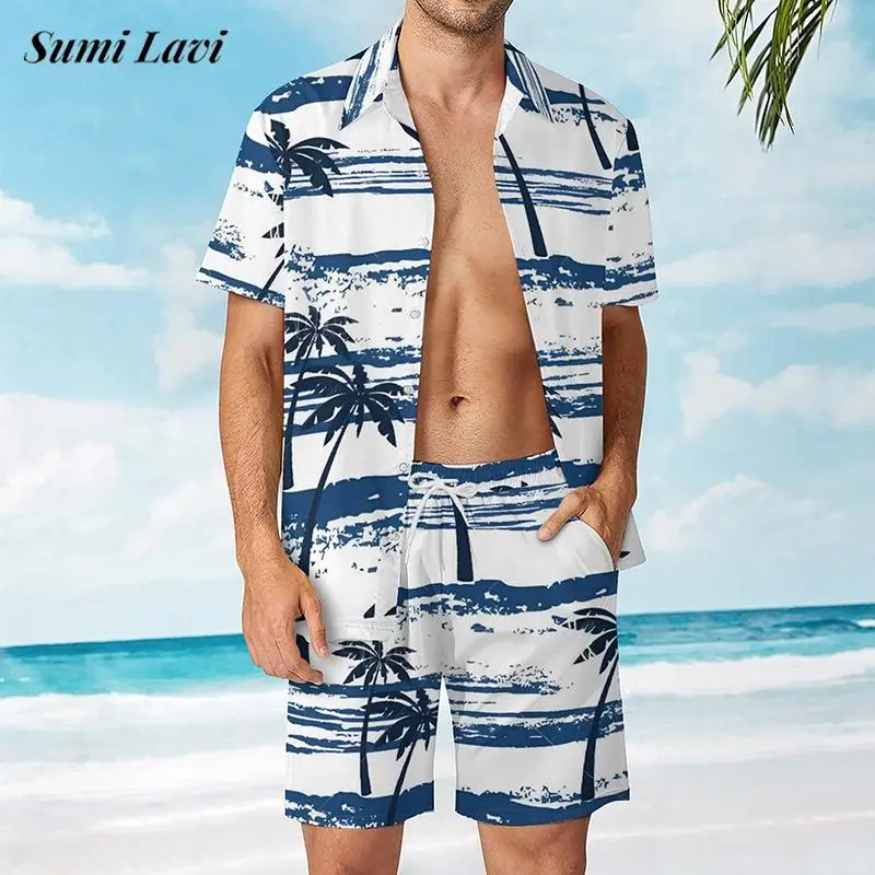 Fashion Pattern Printing Mens Short Sleeve Sets Summer Vintage Button Lapel Shirts And Shorts Men Two Piece Suits Casual Outfits
Fashion Pattern Printing Mens Short Sleeve Sets Summer Vintage Button Lapel Shirts And Shorts Men Two Piece Suits Casual Outfits