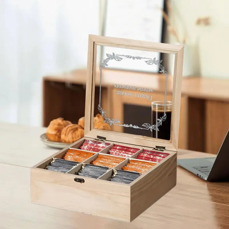 Tea Organizer Storage Box Storage Box Tea Bag Holder Decorative Teabag Holder Containers Teabox Station Display For Friends
Tea Organizer Storage Box Storage Box Tea Bag Holder Decorative Teabag Holder Containers Teabox Station Display For Friends