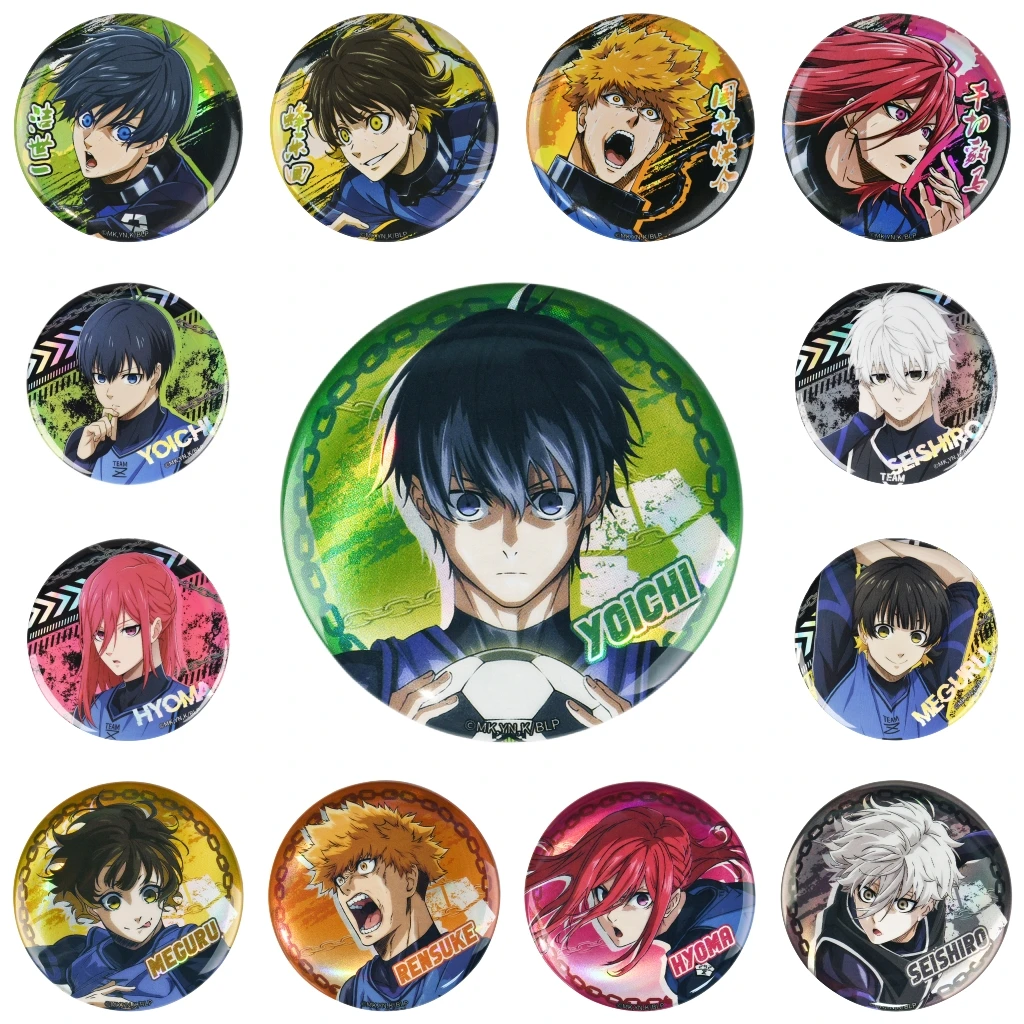 58 мм аниме «Синий замок» Bachira Meguru Isagi Yoichi isagoat isg41 Iemon Okuhito Косплей Костюм Значок Pin SPTE Брошь из жести  
58 мм аниме «Синий замок» Bachira Meguru Isagi Yoichi isagoat isg41 Iemon Okuhito Косплей Костюм Значок Pin SPTE Брошь из жести 