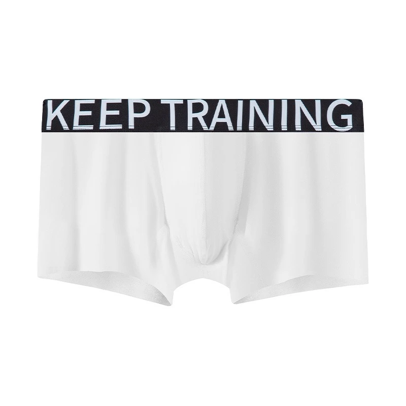Men's Ice Silk Boxer Briefs Summer Breathable Seamless Separated Pouch Athletic Underwear Student Fashion Bulge Boxy Underpants
Men's Ice Silk Boxer Briefs Summer Breathable Seamless Separated Pouch Athletic Underwear Student Fashion Bulge Boxy Underpants