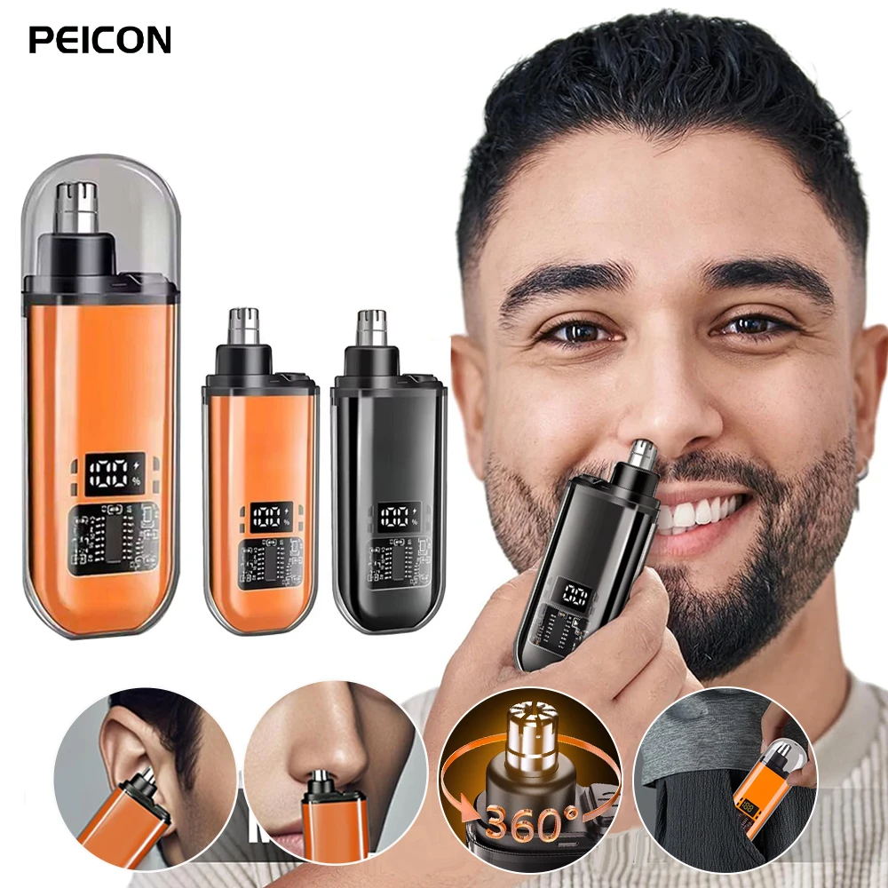 Nose Hair Trimmer Portable Nose Ears Hair Remover USB Rechargeable Electric Men Ears Eyebrow Hair Shaver Mini Nose Hair Trimmer
Nose Hair Trimmer Portable Nose Ears Hair Remover USB Rechargeable Electric Men Ears Eyebrow Hair Shaver Mini Nose Hair Trimmer