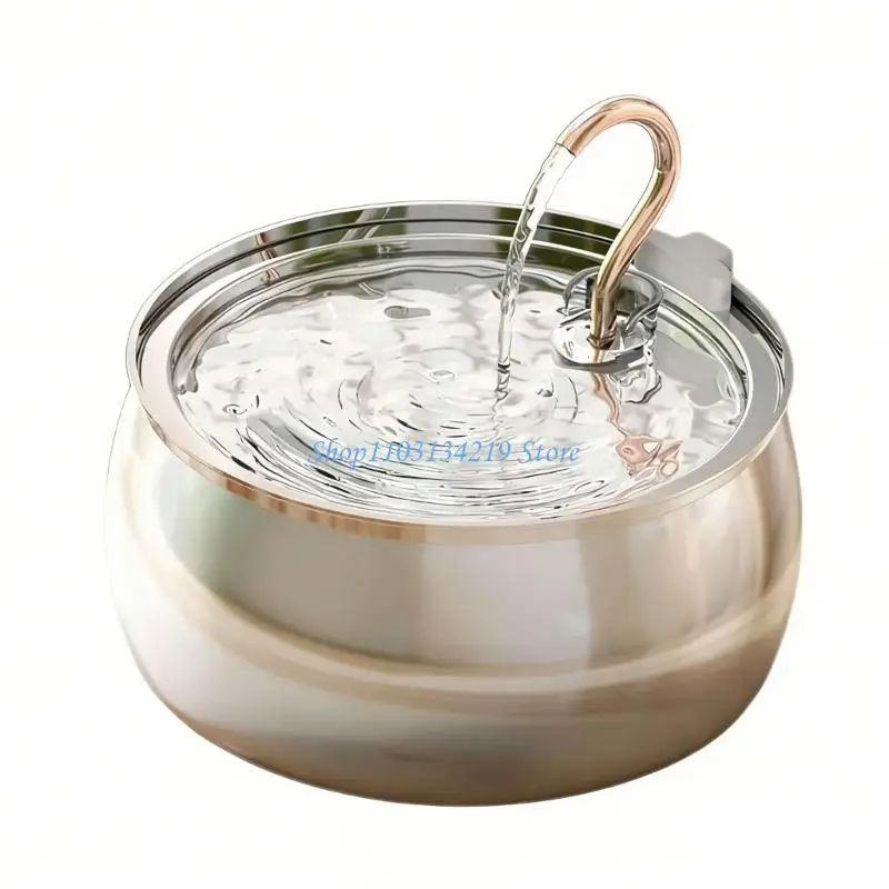 N5KC Automatic Pet Cats Water Fountain Dispenser for Dog Waterer Cats Drinker Bowl
N5KC Automatic Pet Cats Water Fountain Dispenser for Dog Waterer Cats Drinker Bowl
