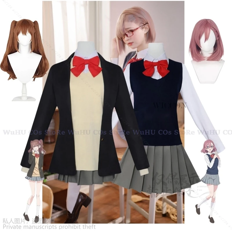 Костюм для косплея из аниме «соблазнение», 2,5, Nigoriri Ririsa Lilyel Ririsa, Lilyel Mikari Tachibana Wig JK, школьная форма
Костюм для косплея из аниме «соблазнение», 2,5, Nigoriri Ririsa Lilyel Ririsa, Lilyel Mikari Tachibana Wig JK, школьная форма