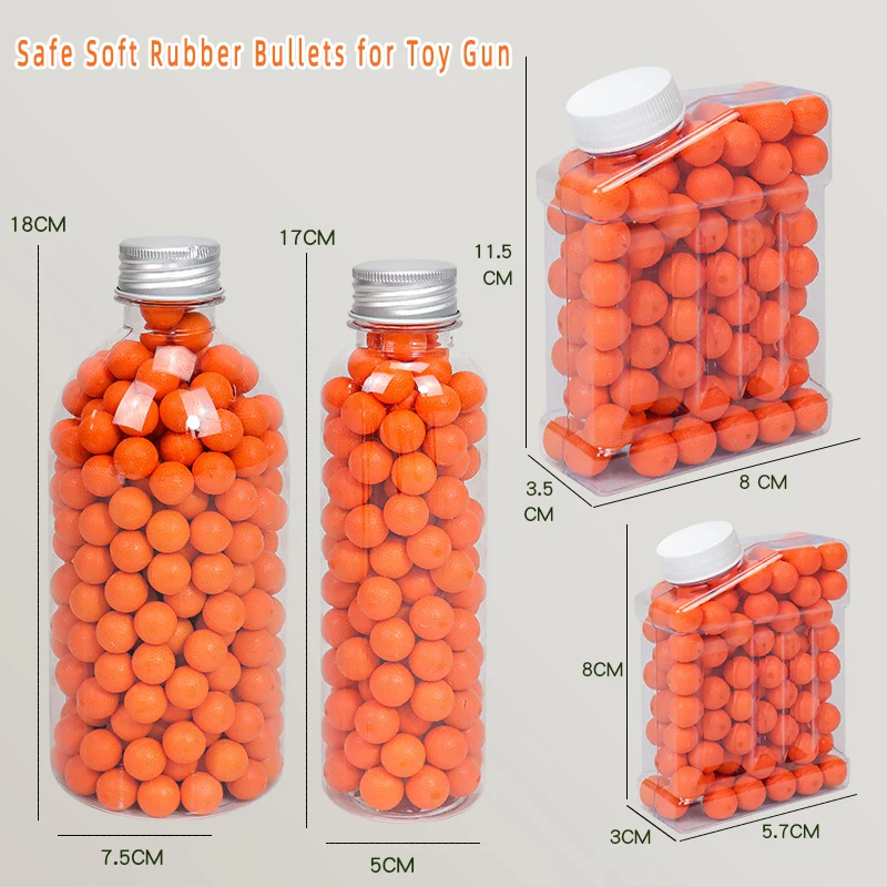 13mm Orange Soft Rubber PU Foam Ball High Elastic Bullet for Outdoor CS Game Toy Gun Replacement Ammo
13mm Orange Soft Rubber PU Foam Ball High Elastic Bullet for Outdoor CS Game Toy Gun Replacement Ammo